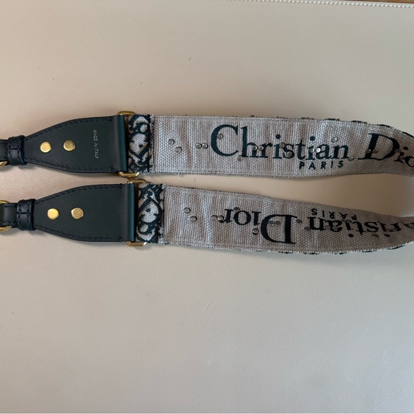 Dior Mini Saddle Bag with Embellished Strap - Picture 15 of 16